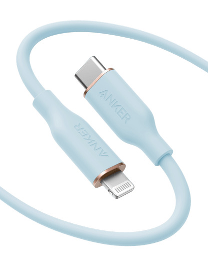 Anker <b>641</b> USB-C to Lightning Cable (Flow, Silicone) - BACKUPMYFILESNOW.COM®