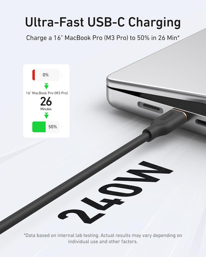 Anker <b>643</b> USB-C to USB-C Cable (Flow, Silicone) - BACKUPMYFILESNOW.COM®