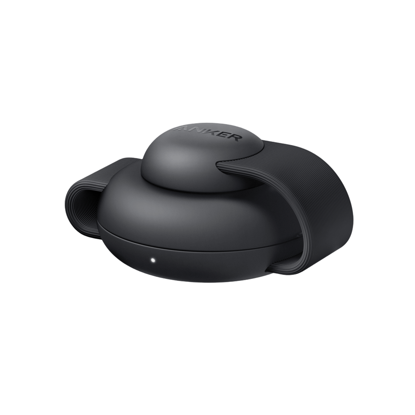 Anker MagGo 3-in-1 wireless charging station with foldable pad and black stone design, including power adapter for versatile charging.