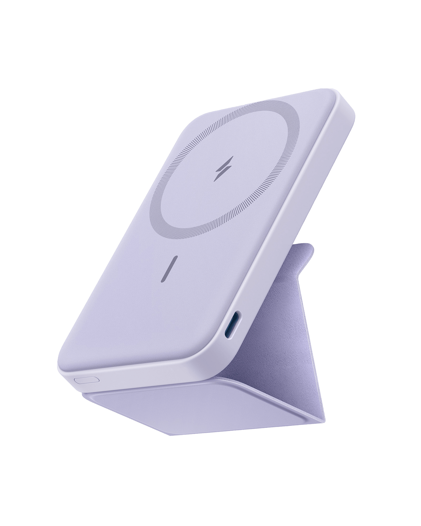 Anker 622 MagGo Magnetic Battery charging accessory in white, designed for portable power and convenience.