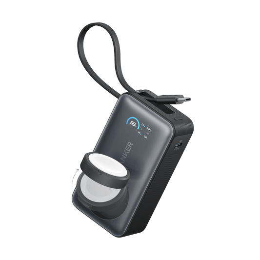 Anker MagGo Power Bank (10K, 35W, For Apple Watch) - BACKUPMYFILESNOW.COM®