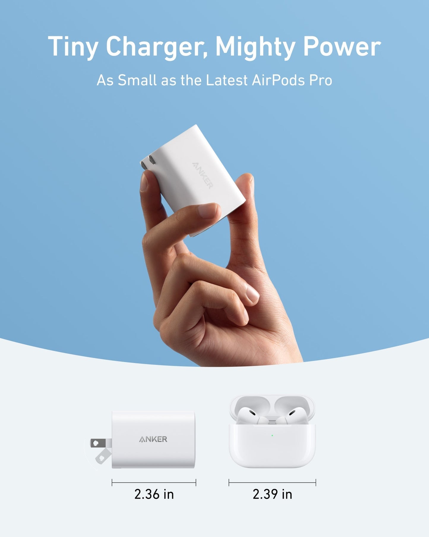 Anker Nano Charger (100W) with USB-C Cable - BACKUPMYFILESNOW.COM®