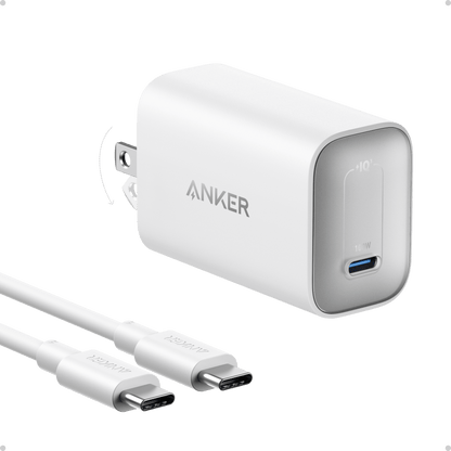Anker Nano Charger (100W) with USB-C Cable - BACKUPMYFILESNOW.COM®