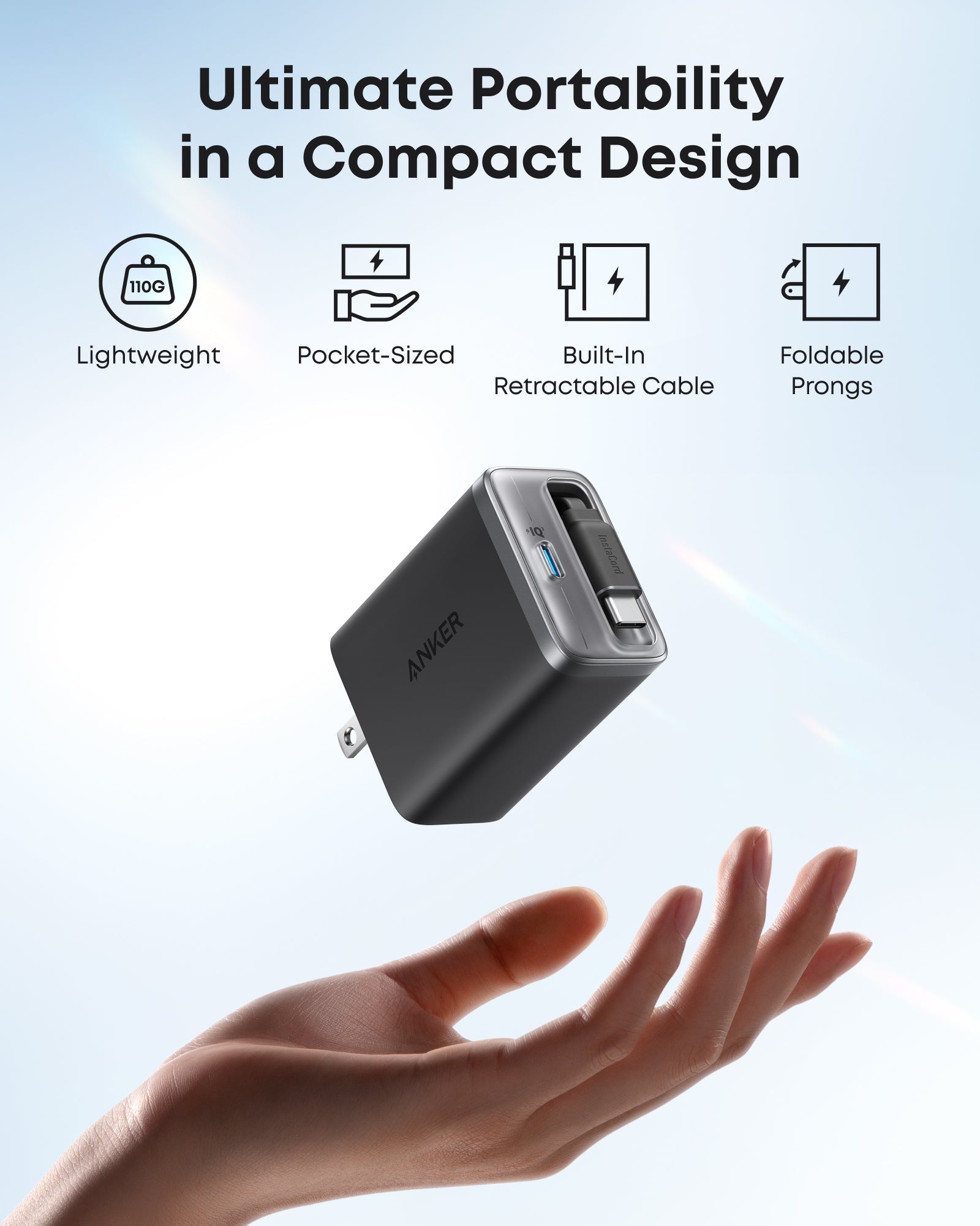 Anker Nano Charger (35W, Built-In Retractable USB-C Cable) - BACKUPMYFILESNOW.COM®
