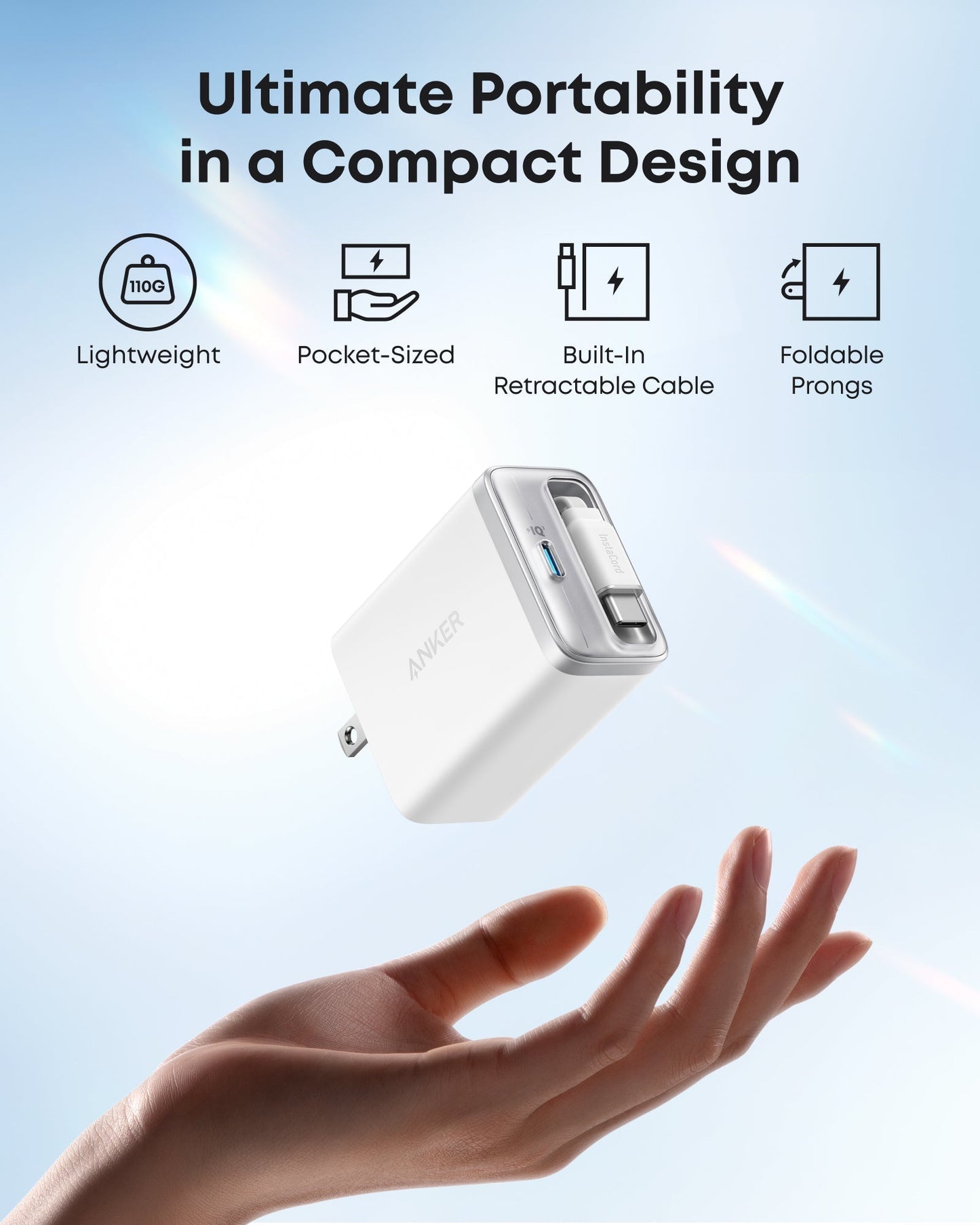 Anker Nano Charger (35W, Built-In Retractable USB-C Cable) - BACKUPMYFILESNOW.COM®