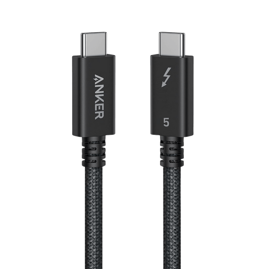 Anker Prime Thunderbolt 5 Cable (3.3 ft/1.7 ft, 80 Gbps, 240W) - BACKUPMYFILESNOW.COM®