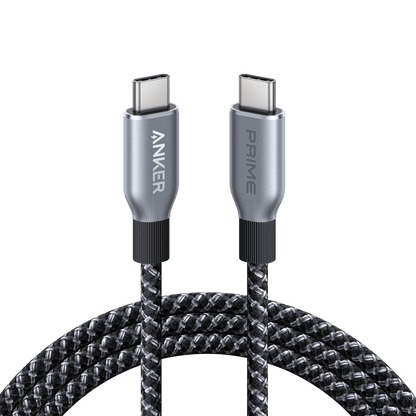 Anker Prime USB-C to USB-C Cable (240W, Upcycled-Braided) - BACKUPMYFILESNOW.COM®