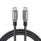 Anker Prime USB-C to USB-C Cable (240W, Upcycled-Braided) - BACKUPMYFILESNOW.COM®