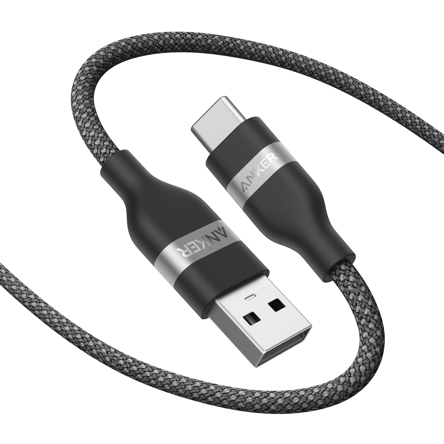 Anker USB-A to USB-C Cable (3 ft/6 ft, Upcycled-Braided) - BACKUPMYFILESNOW.COM®