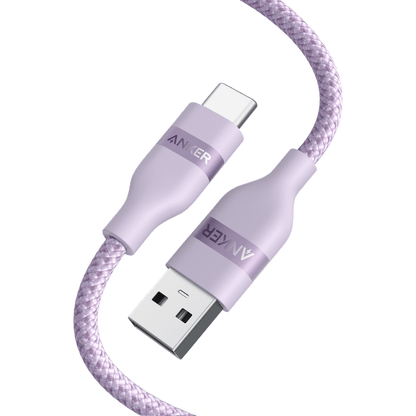 Anker USB-A to USB-C Cable (3 ft/6 ft, Upcycled-Braided) - BACKUPMYFILESNOW.COM®