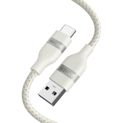 Anker USB-A to USB-C Cable (3 ft/6 ft, Upcycled-Braided) - BACKUPMYFILESNOW.COM®