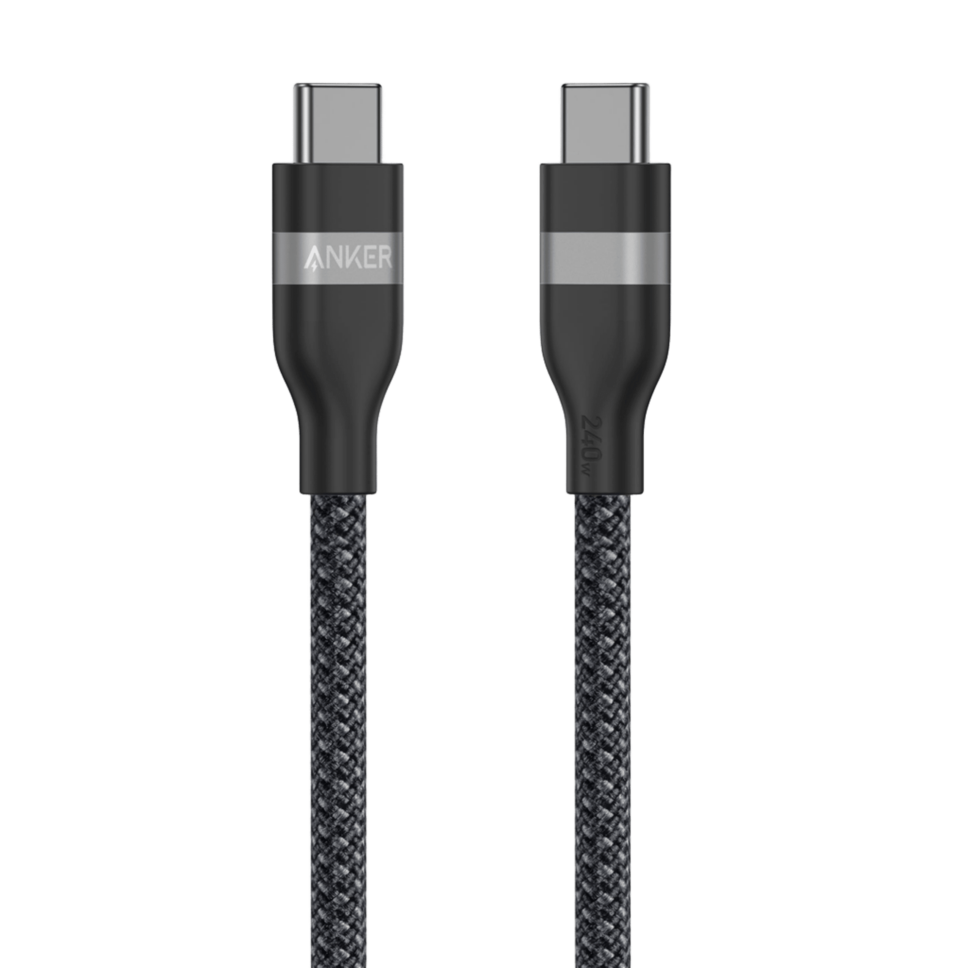 Anker USB-C to USB-C Cable (3 ft / 6 ft, 240W, Upcycled-Braided) - BACKUPMYFILESNOW.COM®