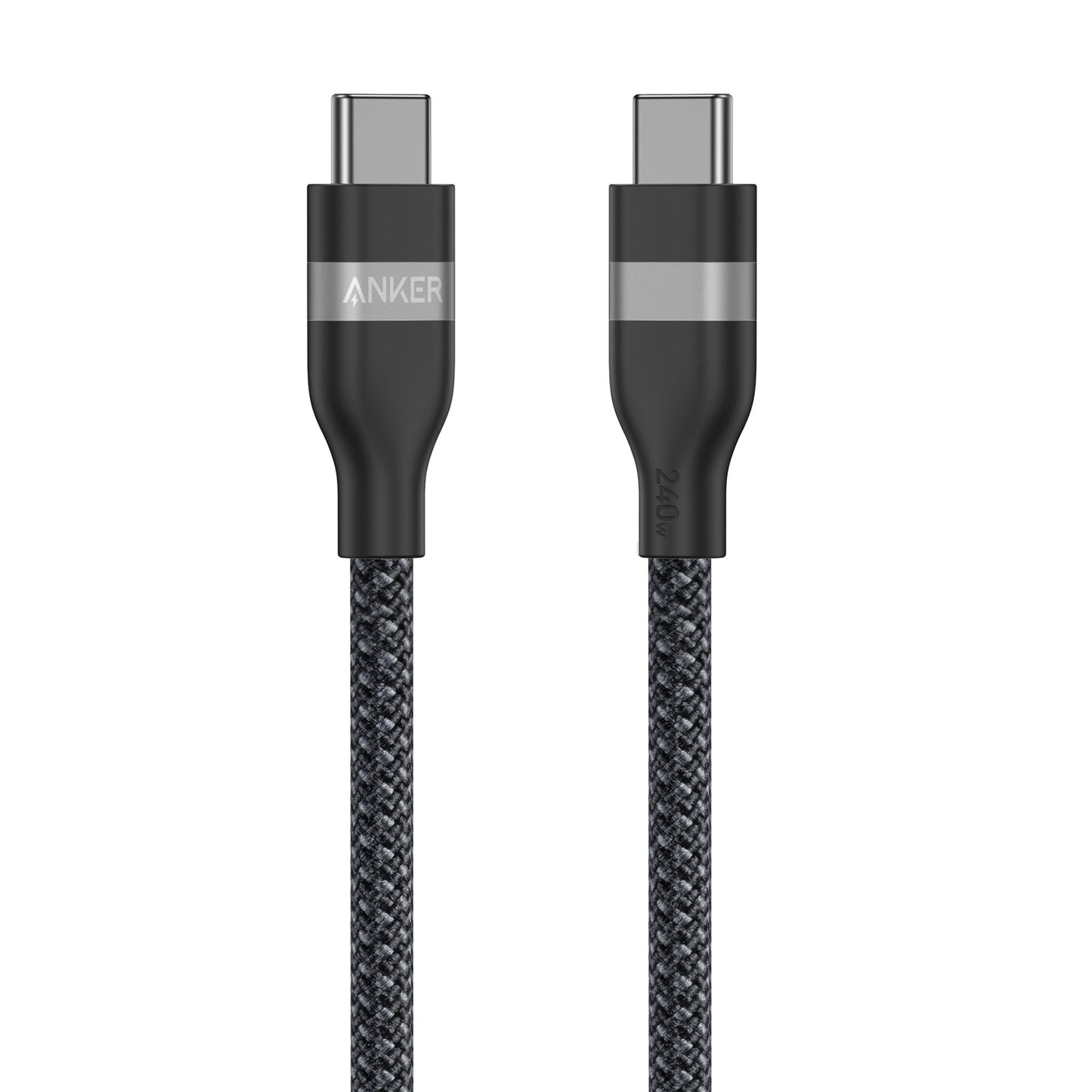 Anker USB-C to USB-C Cable (3 ft / 6 ft, 240W, Upcycled-Braided) - BACKUPMYFILESNOW.COM®