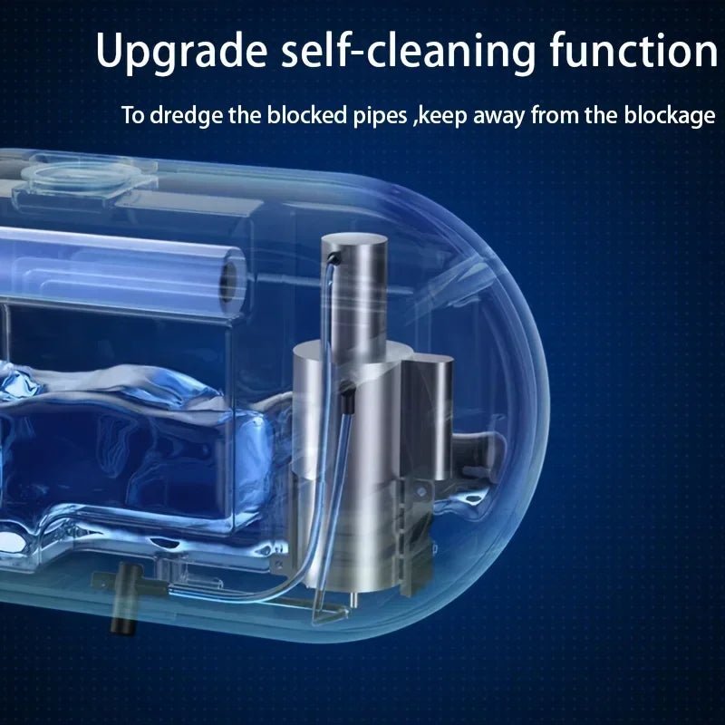 Automatic Induction Hand Washer Wall Mounted Soap Diapenser Electric USB Charging with LED Display Foam Machine Liquid Dispens - BACKUPMYFILESNOW