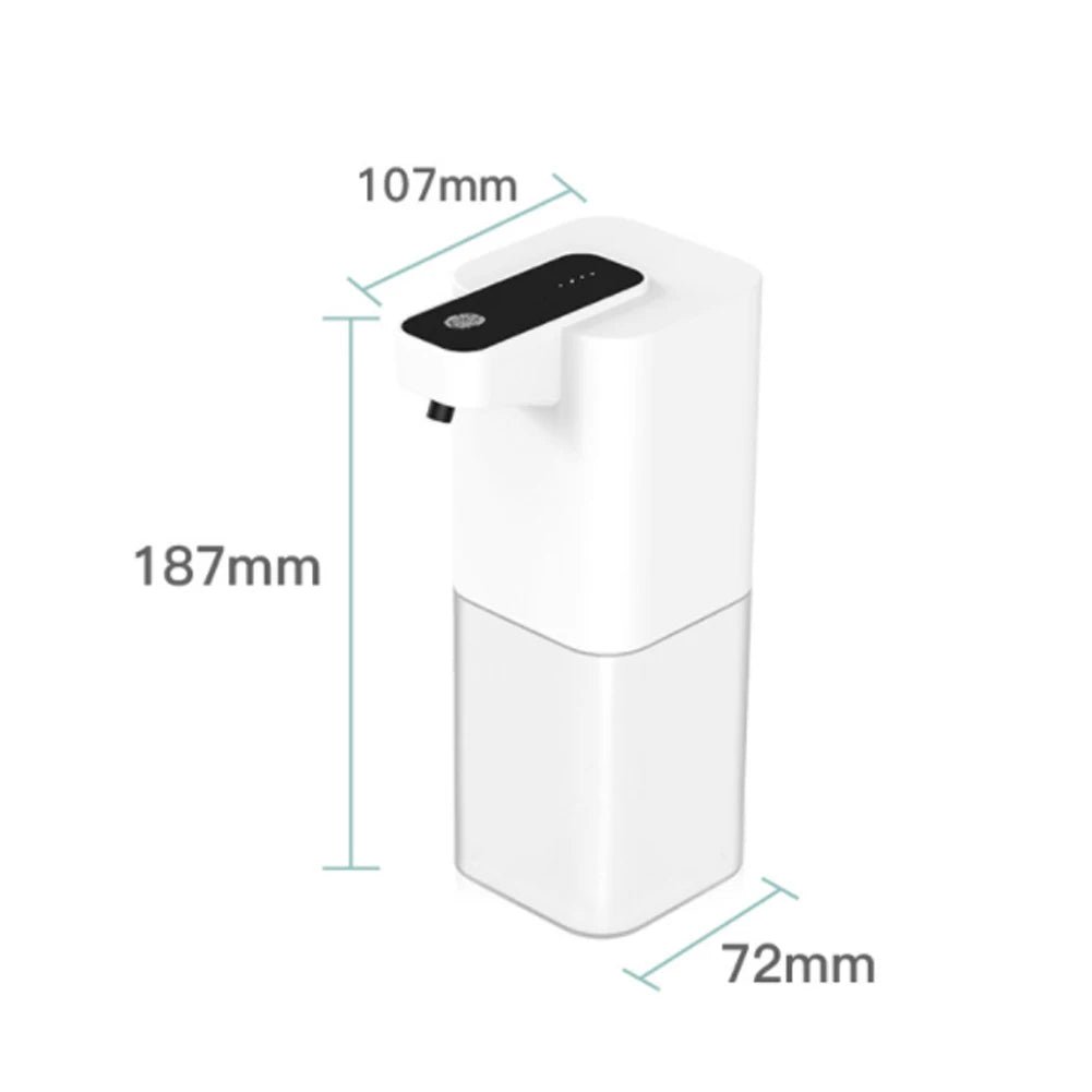 Automatic Soap Dispenser USB Rechargeable Foaming Touchless Hand Free Portable Foam Liquid Soap Dispenser For Bathroom Kitchen - BACKUPMYFILESNOW