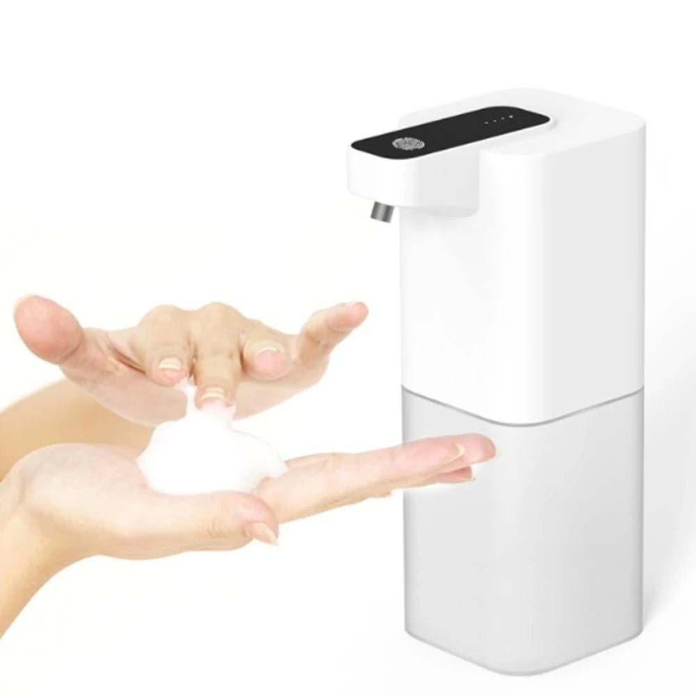 Automatic Soap Dispenser USB Rechargeable Foaming Touchless Hand Free Portable Foam Liquid Soap Dispenser For Bathroom Kitchen - BACKUPMYFILESNOW