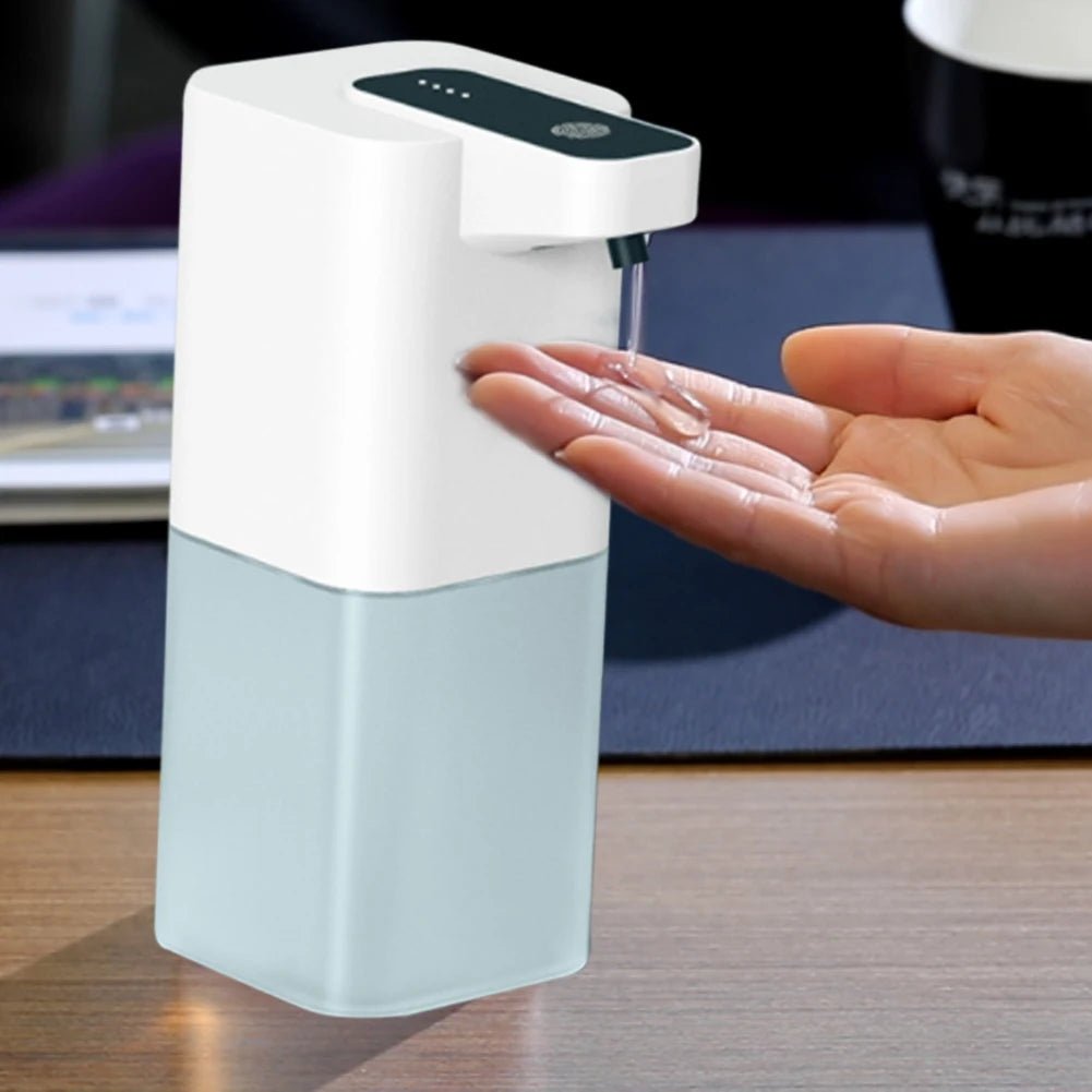 Automatic Soap Dispenser USB Rechargeable Foaming Touchless Hand Free Portable Foam Liquid Soap Dispenser For Bathroom Kitchen - BACKUPMYFILESNOW