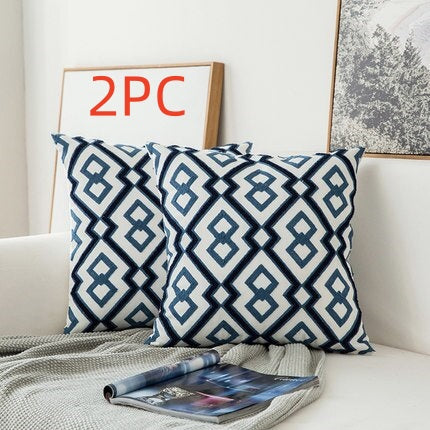 Classical embroidered home pillow cover without core by My Store