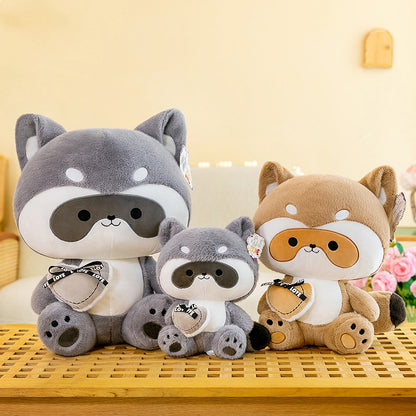 Creative Plush Raccoon Toy with Big Tail (Bulk Purchase)
