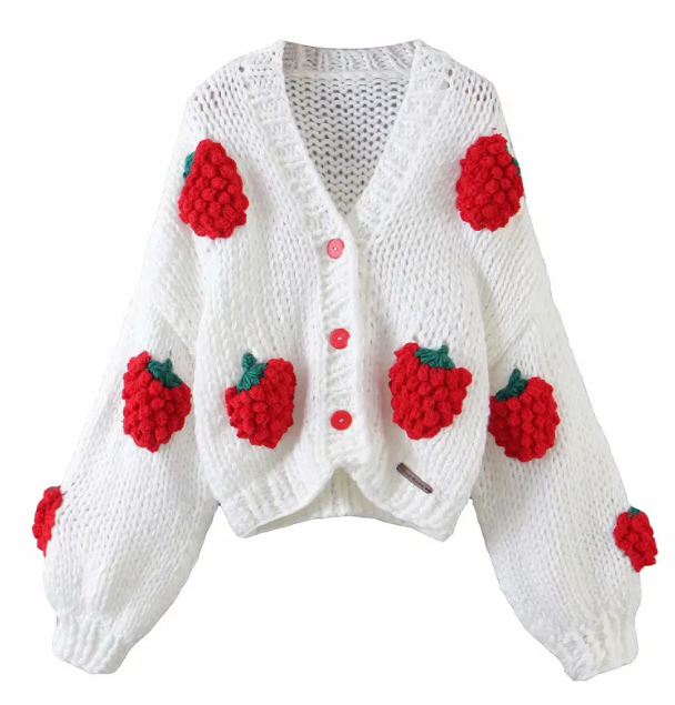 Vintage Embroidery Knit Sweater