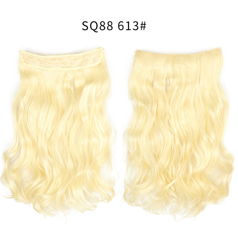 Adjustable Synthetic Hair Curtain Wig for Women