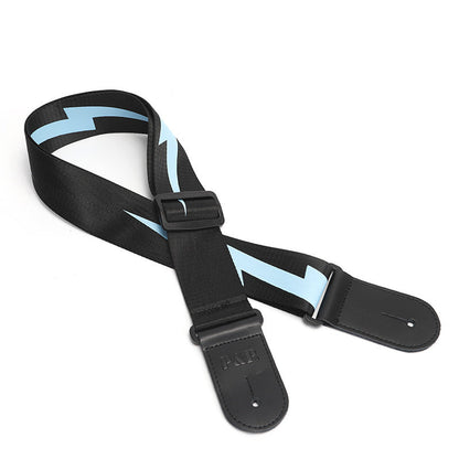 Genuine leather electric guitar strap for acoustic guitars in a high-end style