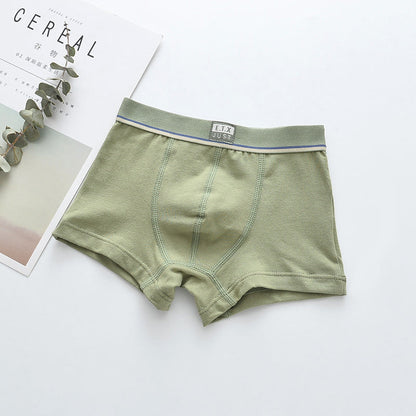 Five-pack children's breathable cotton underwear in assorted colors, My Store brand