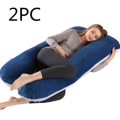 U-shape pillow by My Store in a curved design for comfortable neck support