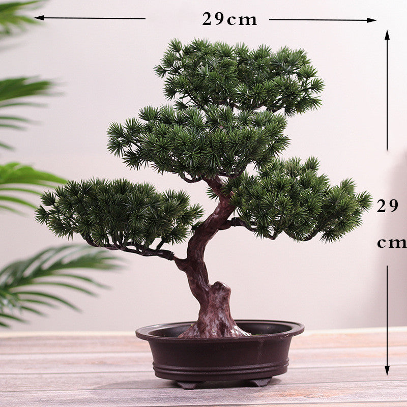 Bonsai ornaments fake tree potted plant by My Store in a decorative pot