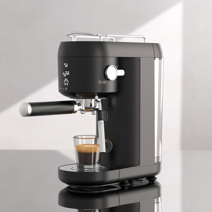 Espresso Machine with Milk Frother and Grinder 110V