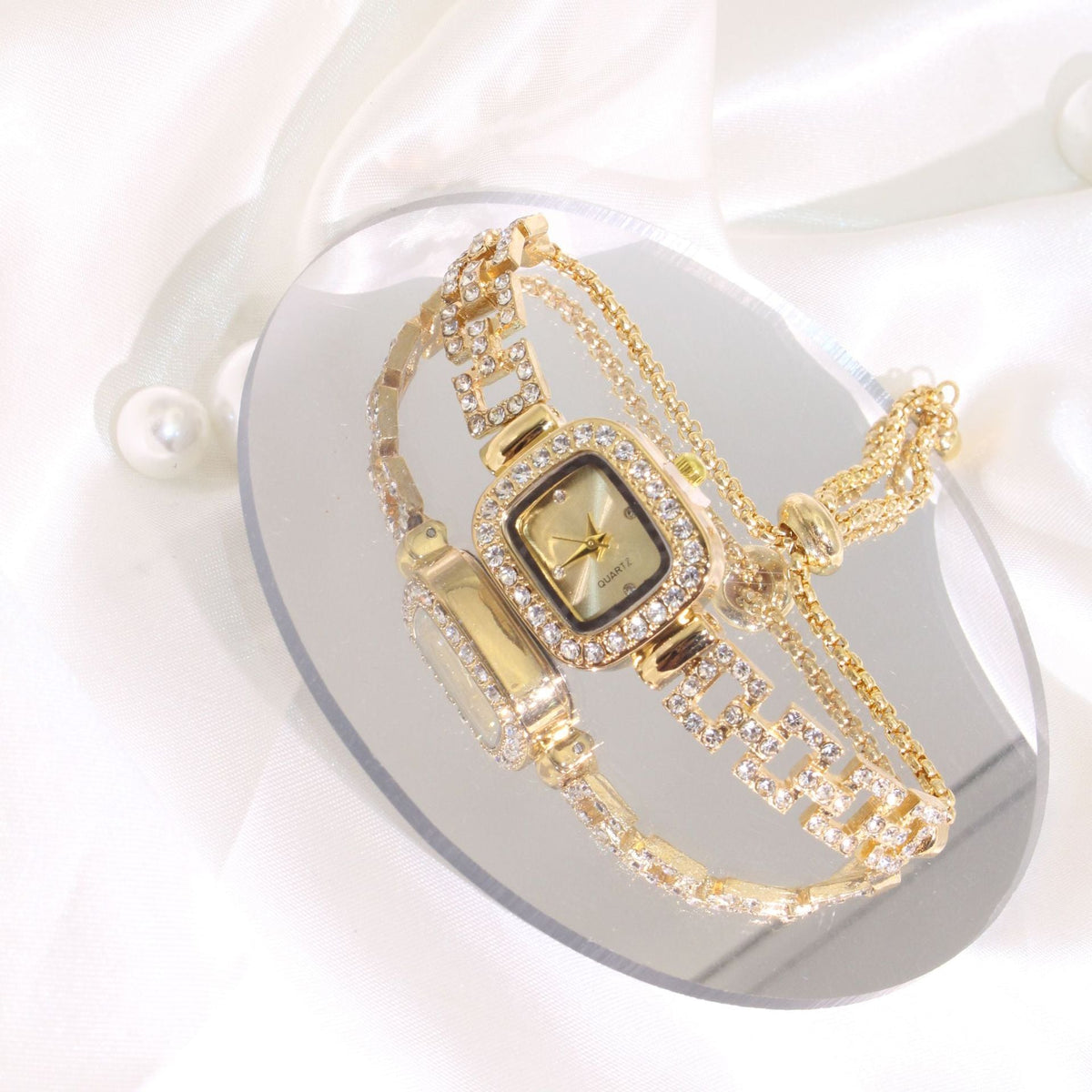 Women’s My Store quartz watch with a good-looking design and classic round face