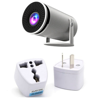 Barrel Machine HY300 Smart AnzhuoHD home projector with compact cylindrical design and projection lens