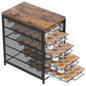 Rustic BrewStation Coffee Pod Organizer
