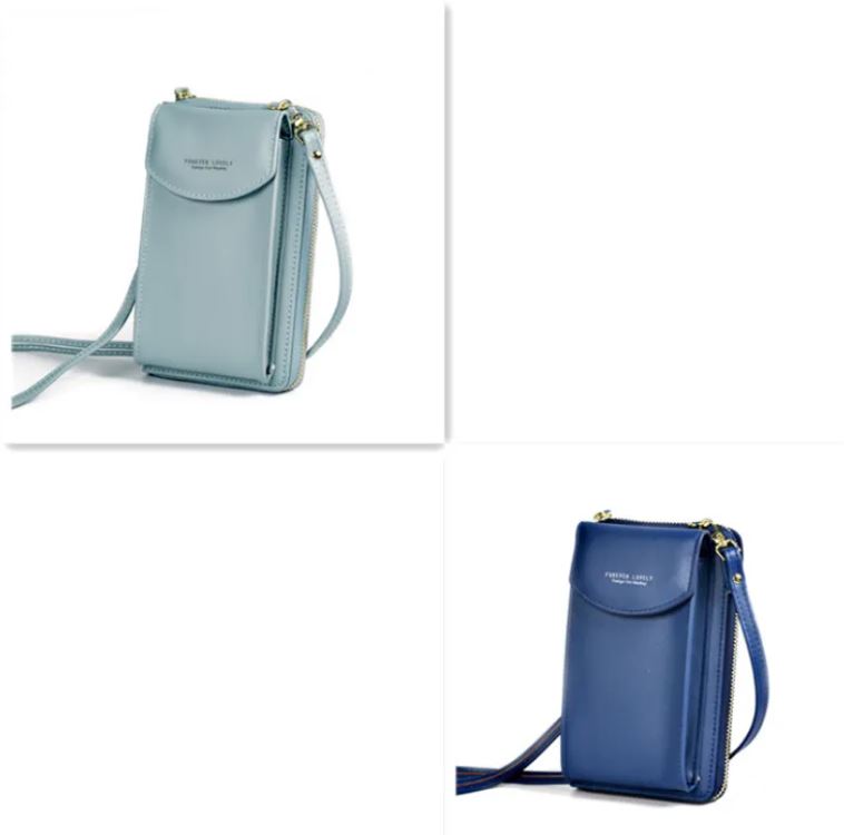 Lux Chic PU leather handbag by BACKUPMYFILESNOW® featuring a sleek design and elegant gold-tone hardware on a neutral background.