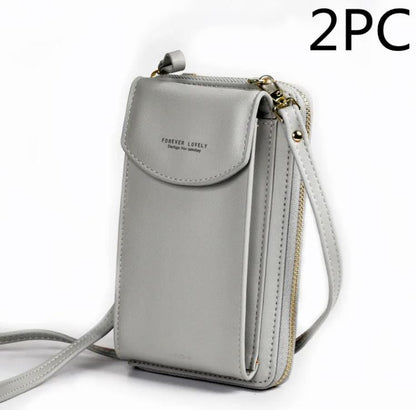 Lux Chic PU leather handbag by BACKUPMYFILESNOW® featuring a sleek design with gold-tone hardware and a spacious interior.