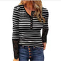 Women's slim fit long sleeve round neck pullover by BACKUPMYFILESNOW.COM®, shown in a casual, comfortable fit.