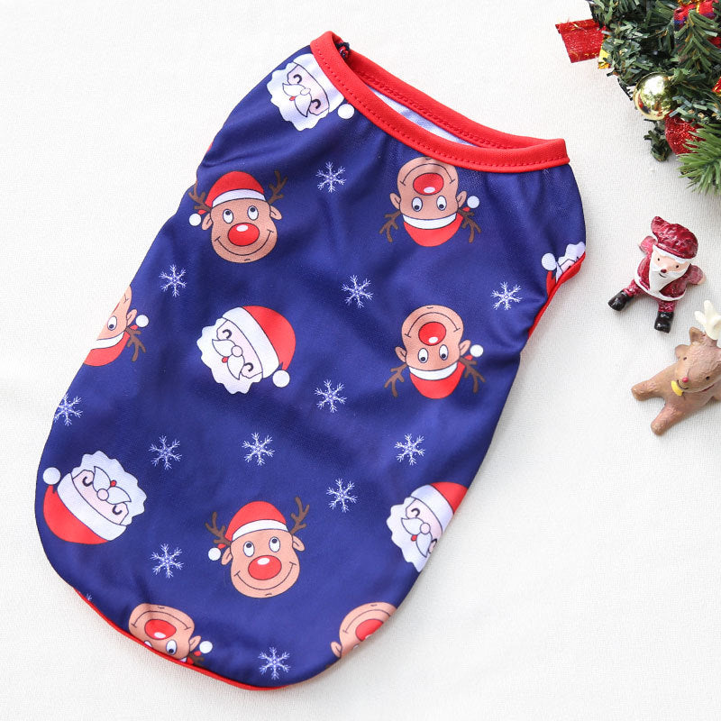 Dog Christmas pet clothes by My Store, festive holiday outfit for pets