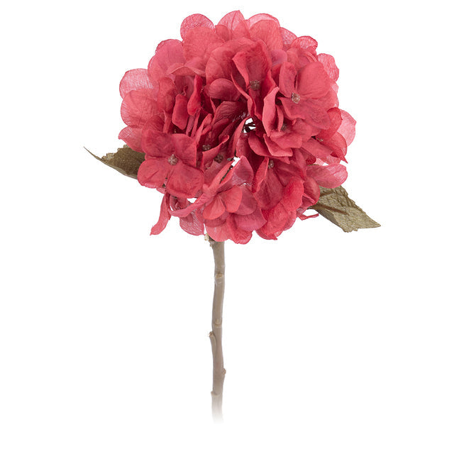 Artificial hydrangea flower branch for home and autumn wedding decor