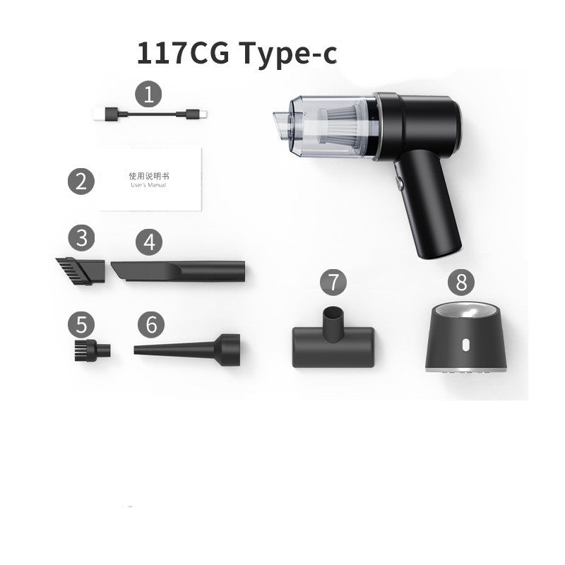 Small hand-held vehicle mounted vacuum cleaner for in-vehicle cleaning by My Store