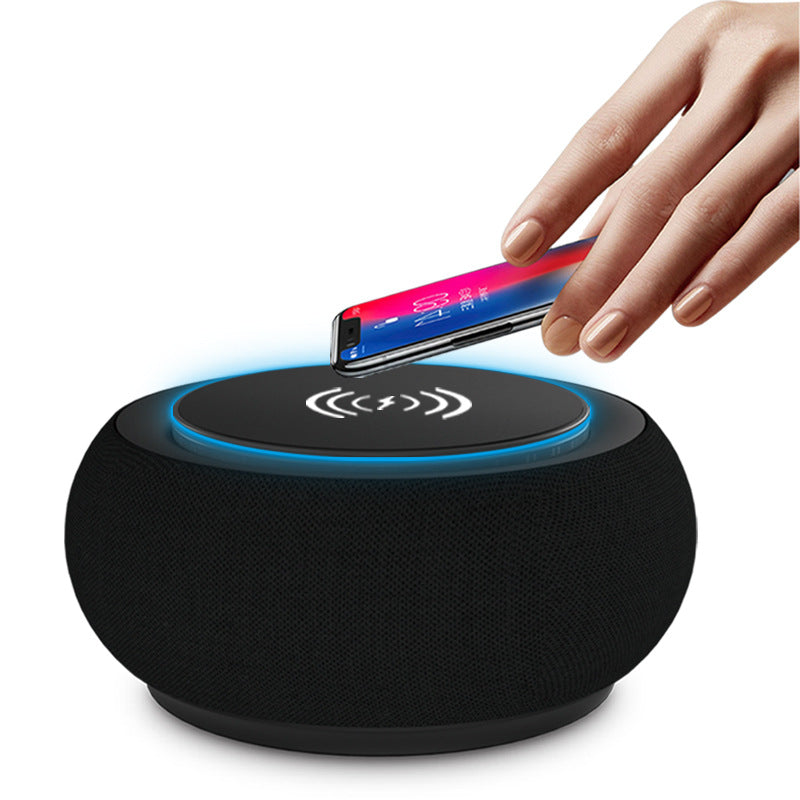 Wireless Bluetooth speaker with loud volume, subwoofer, and dual speakers