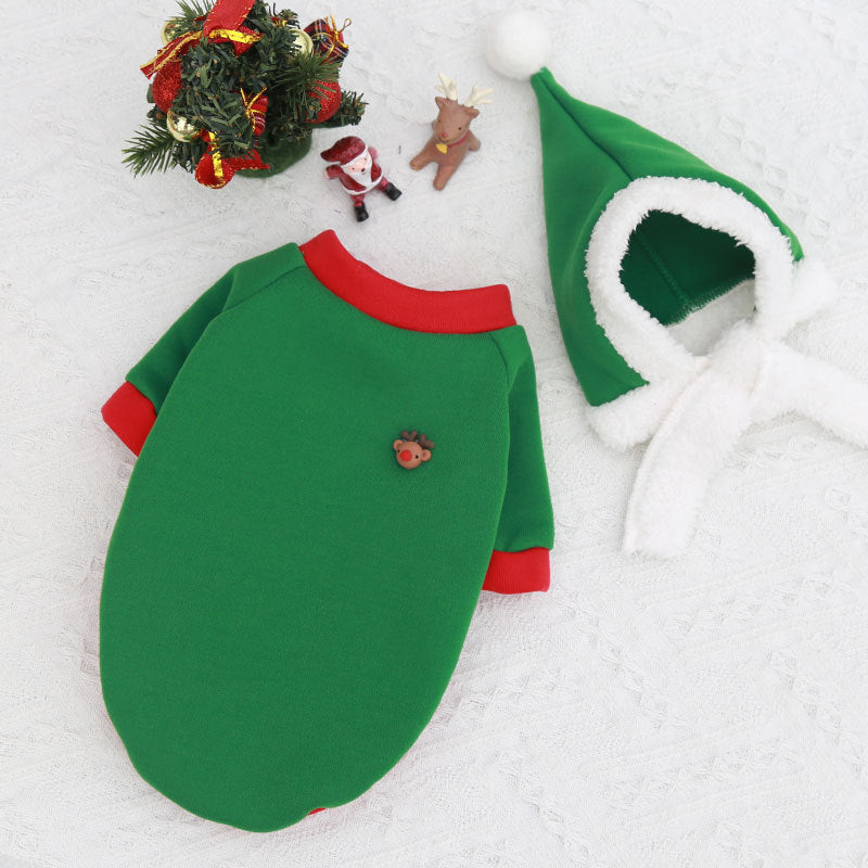 Dog Christmas pet supplies clothes by My Store, festive holiday outfit for pets