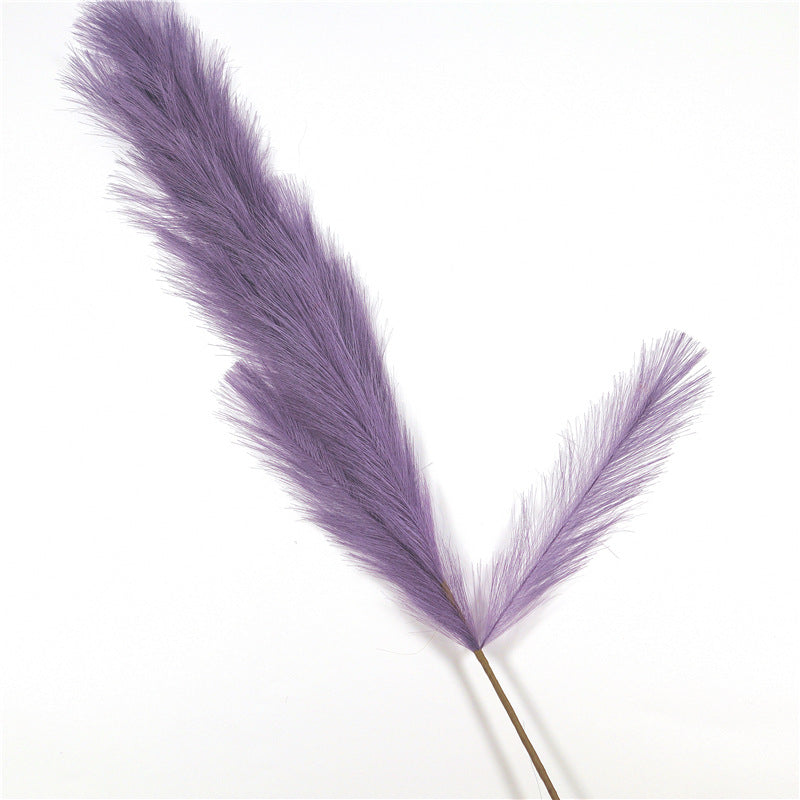 Long 110 cm natural simulation pampas reed grass for window decoration by My Store