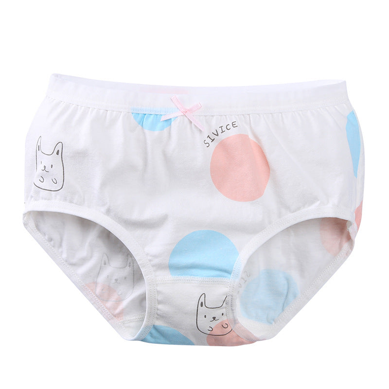 Women's triangle cotton boxer briefs in soft fabric, front view