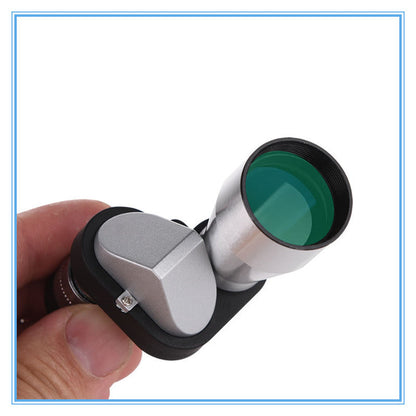 Low light night vision outdoor single telescope for cell phones, black handheld optical scope