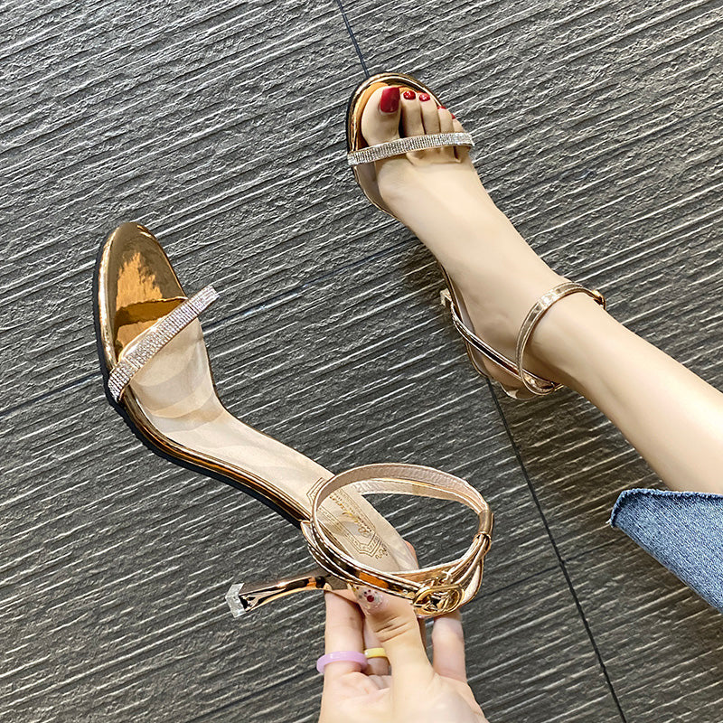 Fairy Wind high heels by BACKUPMYFILESNOW.COM® featuring a unique, stylish design with elegant details and a flattering silhouette.