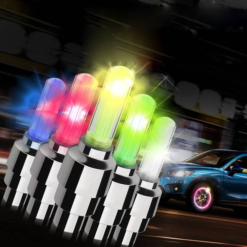 Automotive wheel lights by My Store, decorative LED lights mounted around a vehicle wheel rim