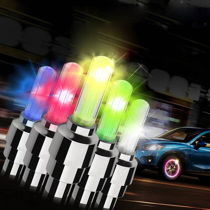 Automotive wheel lights by My Store, decorative LED lights mounted around a vehicle wheel rim