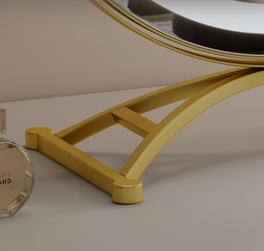 Rotating home dressing table mirror by My Store, featuring a sleek fashion design for tabletop use