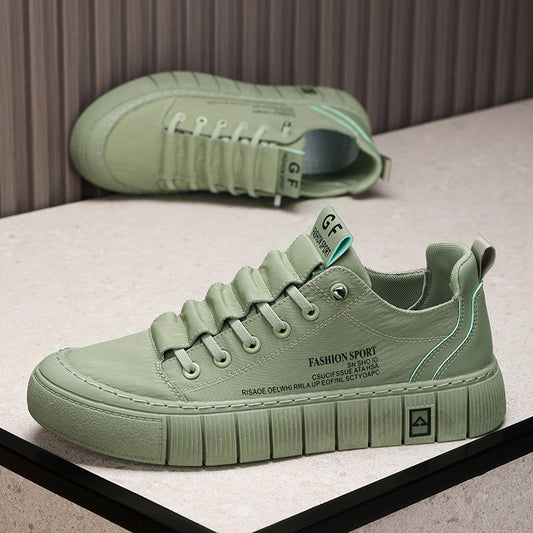 Summer breathable casual slip-on ice silk men's sneakers in a lightweight mesh design