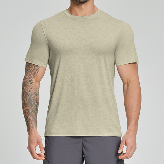 Men's breathable sports outdoor short-sleeve shirt by My Store in a lightweight athletic design